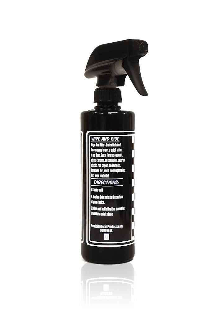 Wipe and Ride - Detail Spray - 16oz. – Precision Detail Products